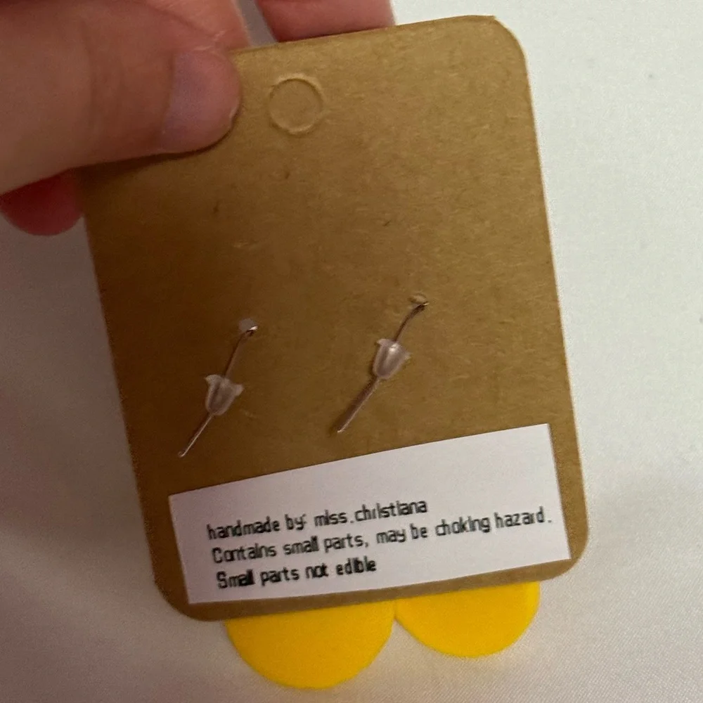 Handmade Chocolate Chip Cookies Earrings